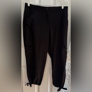 Zenergy by Chico’s | Size 1 (Small) Joggers | Cargo Style | Tie Ankle